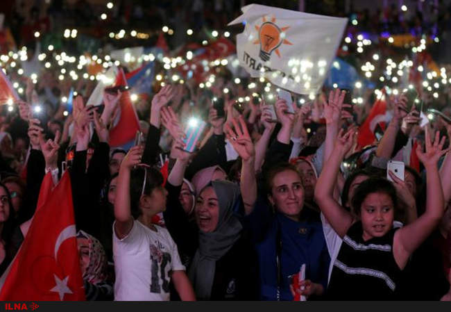 پیروزی رجب طیب اردوغان در انتخابات ترکیه‎