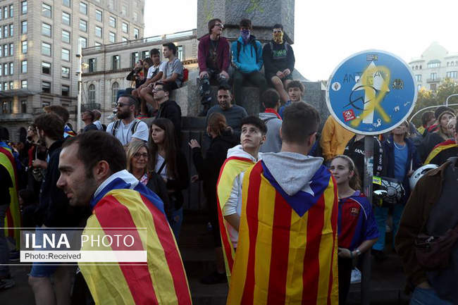 افزایش اعتراضات در اسپانیا به حکم رهبران سیاسی استقلال طلب