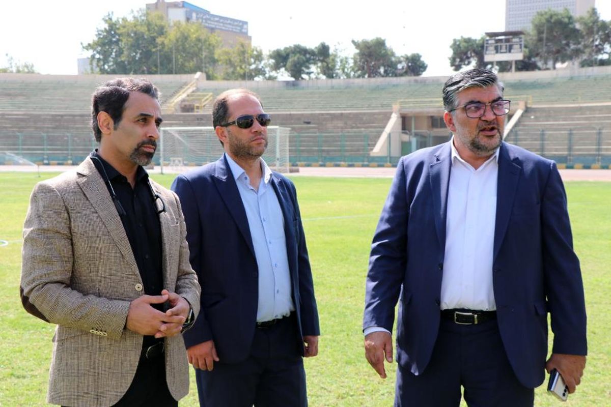 نشست هماهنگی و بازدید میدانی از ورزشگاه شهید شیرودی برای مسابقات راگبی غرب آسیا