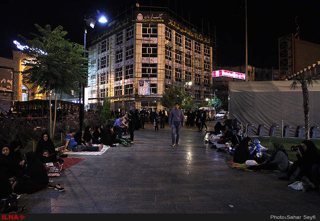 مراسم احیا شب نوزدهم ماه رمضان در میدان امام حسین (ع)/1