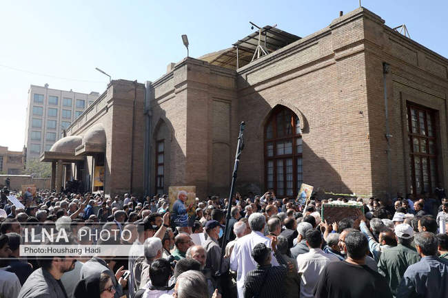 تشییع پیکر «محمد کاسبی»