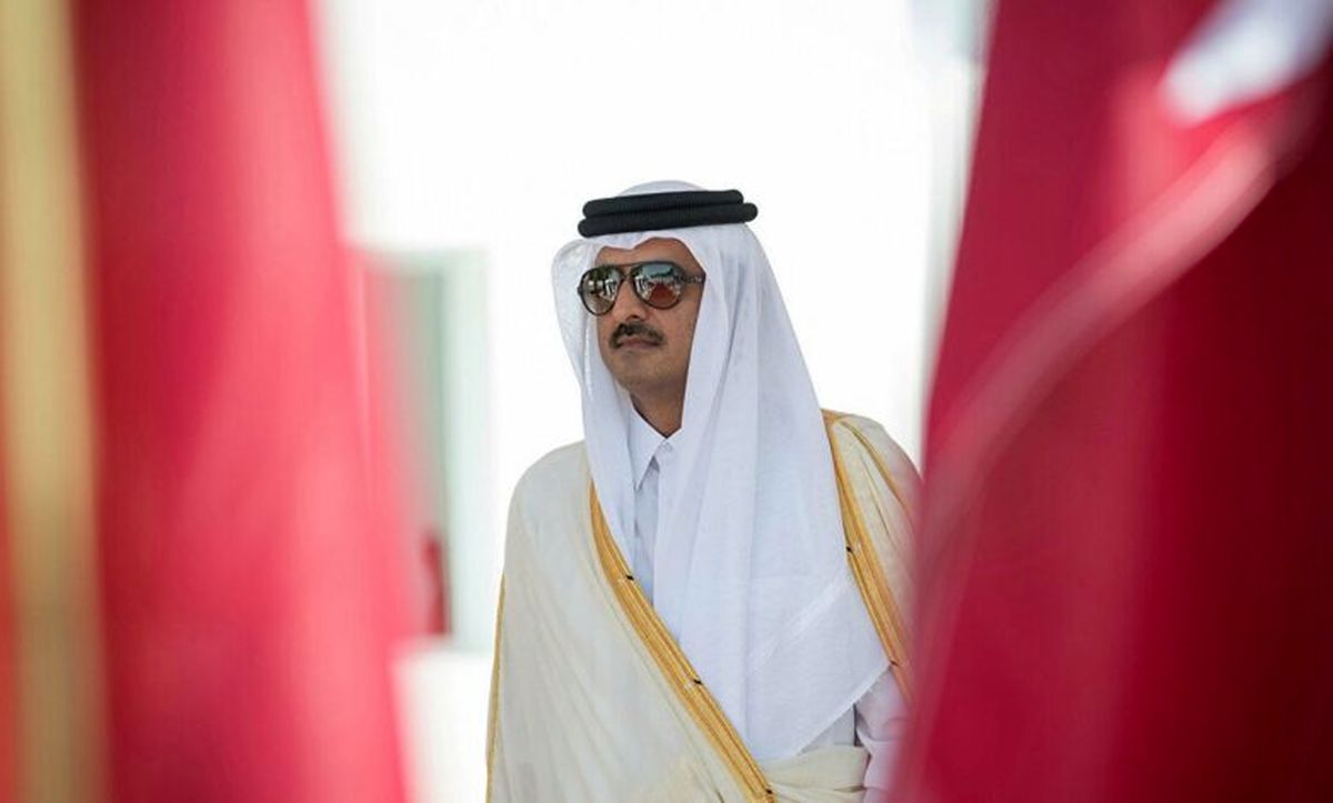 سفر امیر قطر به امارات
