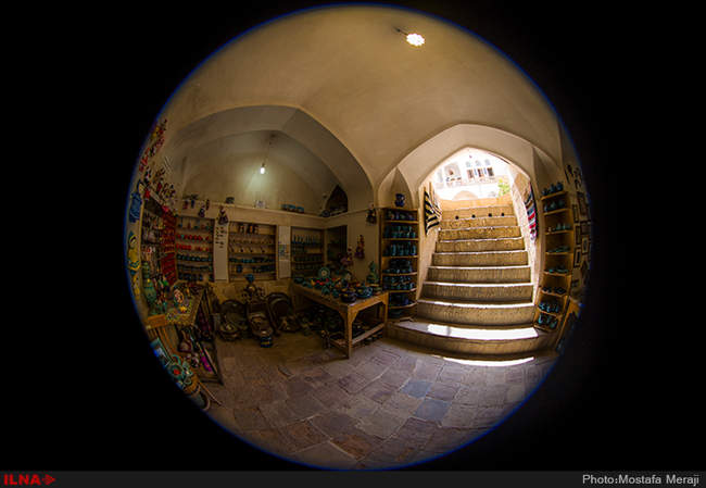 خانه تاریخی تاج از جاذبه های گردشگری تاریخی شهر کاشان