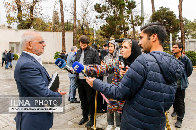 اعضای هیأت دولت در جمع خبرنگاران؛ ۱۹ آذر ۱۴۰۴