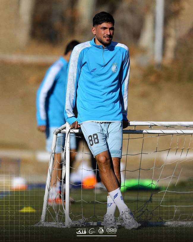 گزارش تصویری تمرین استقلال با حضور رضاییان