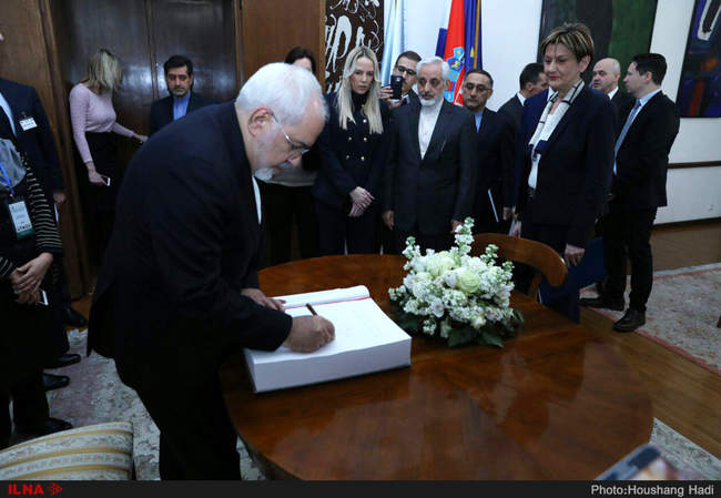 ادامه برنامه ها و دیدارهای محمدجواد ظریف در کرواسی