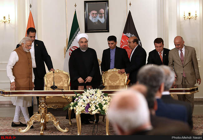 مذاکرات سه جانبه بین ایران ، هند و افغانستان