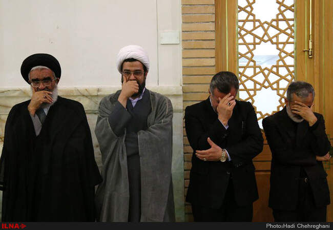 مجلس یادبود جانباختگان حادثه منا درحرم حضرت معصومه(س)