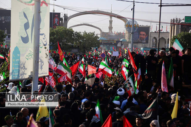 تشییع پیکر مطهر رهبر شهید انقلاب در قم