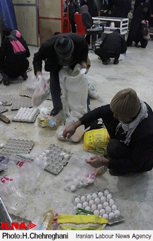 توزیع سبد کالا در قم