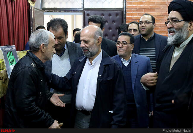  علیرضا محجوب در جمع دانشجویان دانشگاه ورامین