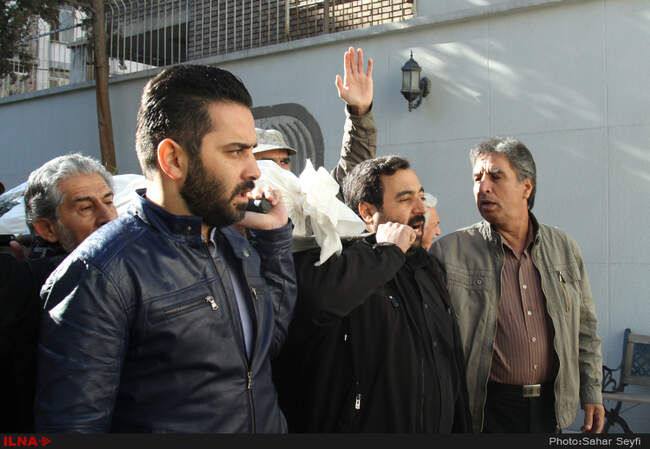 مراسم تشییع پیکر زنده‌یاد «محمد زرین‌دست»