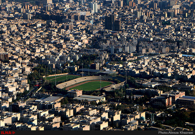 تهران پس از باران