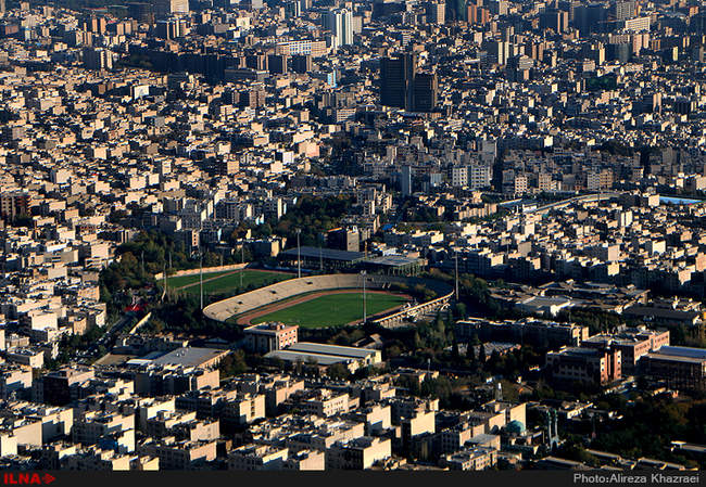 تهران پس از باران