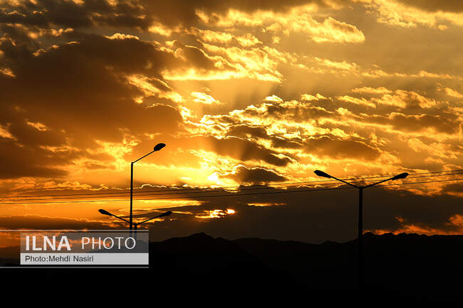  ابرها در آسمان