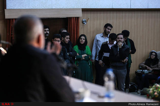  سخنرانی مسعود پزشکیان و صادق زیبا کلام به مناسبت ۱۶ آذر در دانشگاه پ