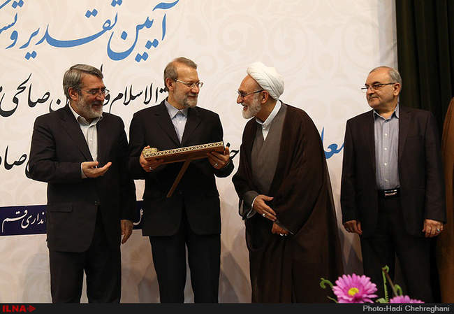 آیین تودیع و معارفه استاندار قم