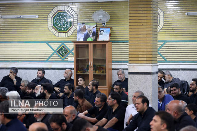 مراسم ختم مدافع حرم شهید میلاد بیدی