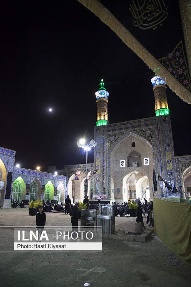 مراسم عزاداری شب عاشورای حسینی در سبزوار 