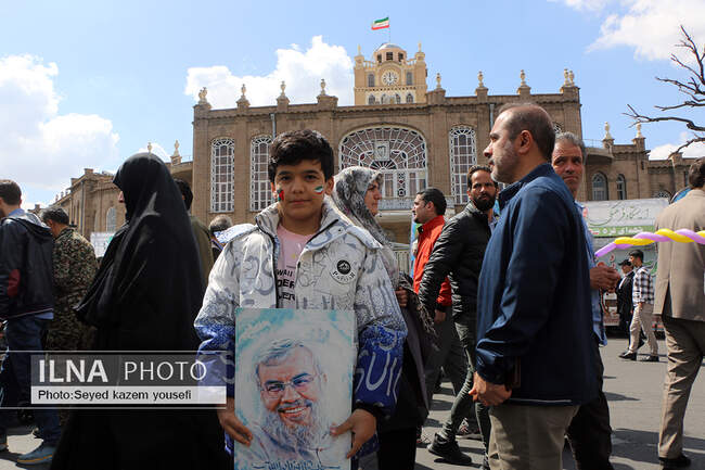راهپیمایی روز جهانی قدس در تبریز
