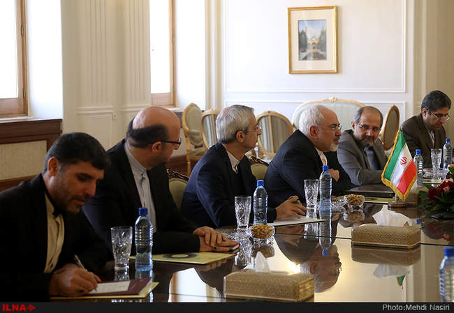 دیدار محمدجواد ظریف با وزیر خارجه بلغارستان