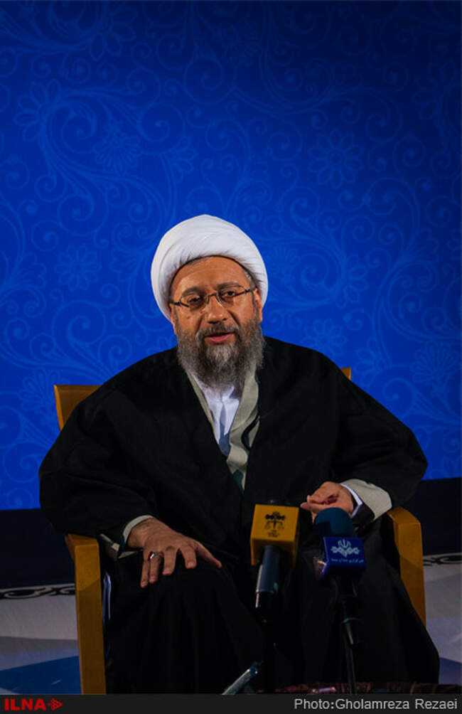 نشست خبری رئیس قوه قضاییه در مازندران