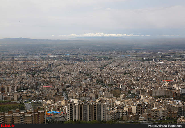 هوای امروز شهر تهران