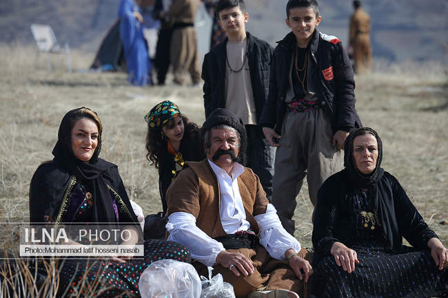 آیین نوروز در روستای چشمیدر کردستان 
