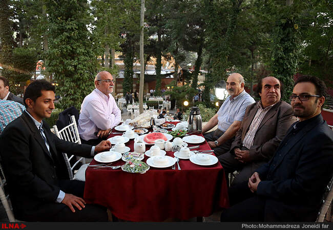 ضیافت افطار حزب همبستگی