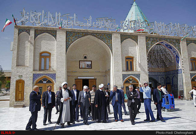 سفر یک روزه محمدرضا عارف به استان قم