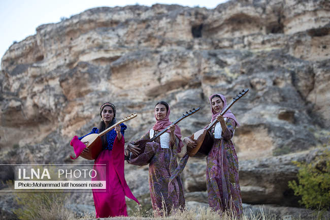 جشن مهرگان در غار کرفتو دیواندره 