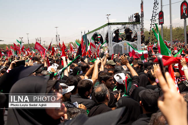 مراسم تشییع پیکر مطهر رهبر شهید انقلاب / 1