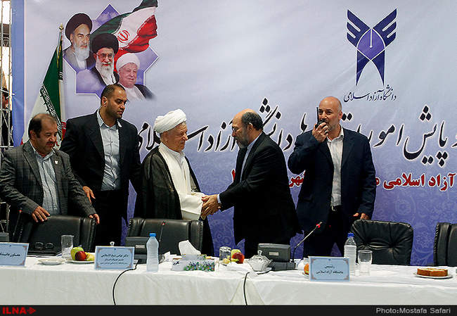 حضور آیت الله هاشمی رفسنجانی در هشتمین نشست هماهنگی و پایش امور استا