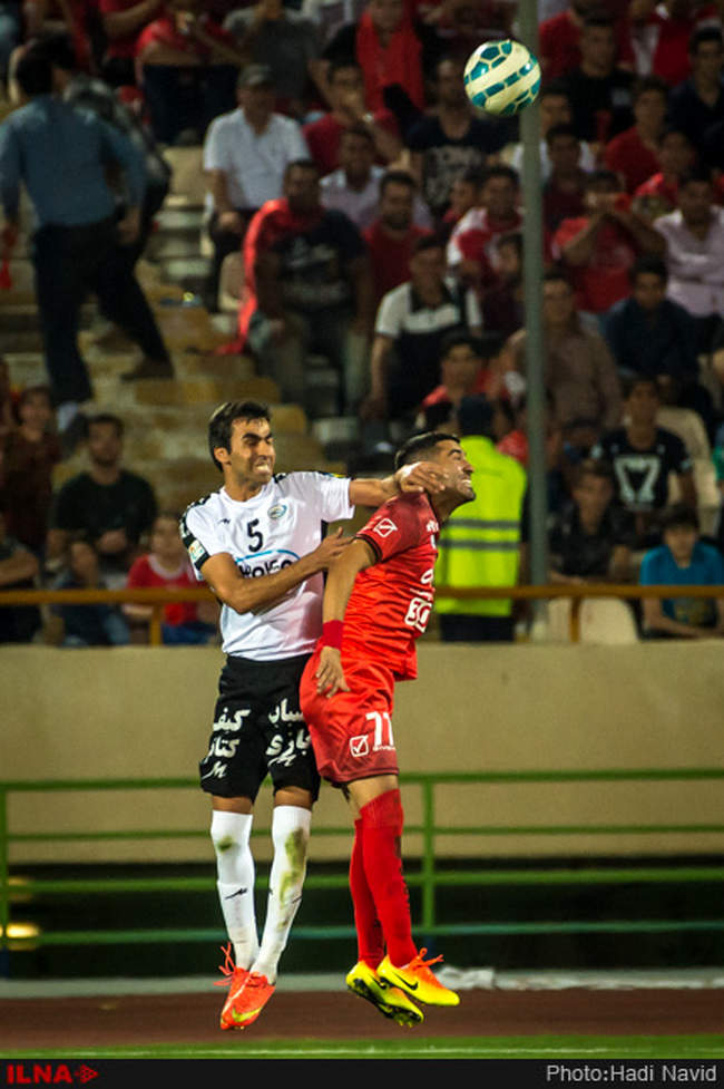 جام خلیج فارس - لیگ برتر فوتبال: پرسپولیس تهران - صبای قم 