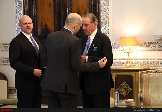 دیدار آیت الله هاشمی رفسنجانی با قائم مقام دبیر کل سازمان ملل متحد