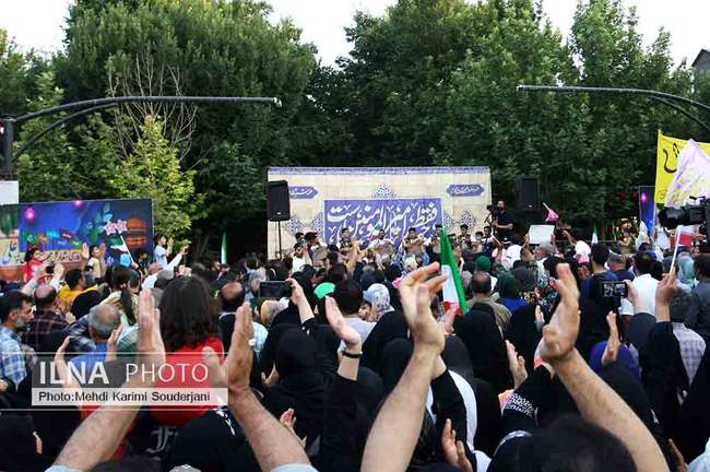 راهپیمایی غدیر با شعارایران ذوالفقار علی(ع) در اصفهان