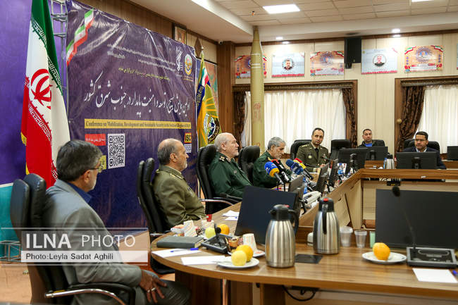 نشست خبری «اولین همایش بسیج، توسعه و امنیت پایدار در جنوب شرق کشور»