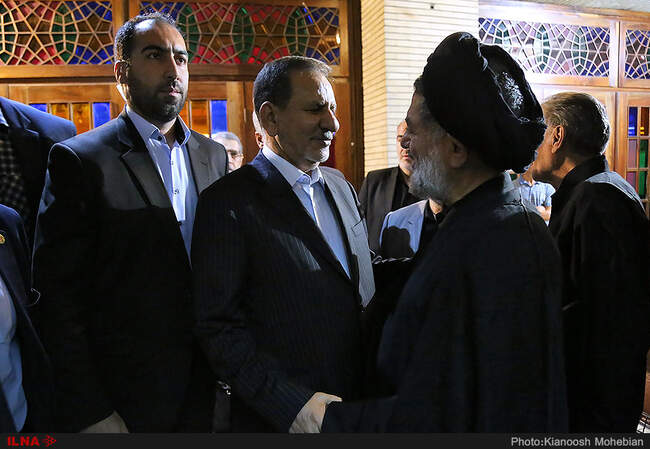 گزارش تصویری حضور شخصیت‌های سیاسی در مراسم ترحیم مادر حجت‌الاسلام محتشمی‌پور