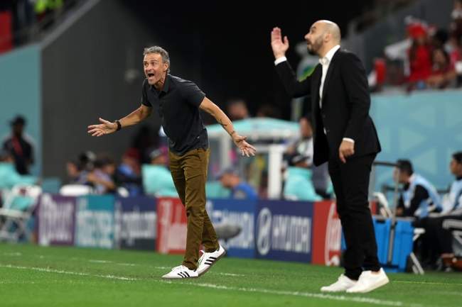 گزارش تصویری بازی اسپانیا و مراکش