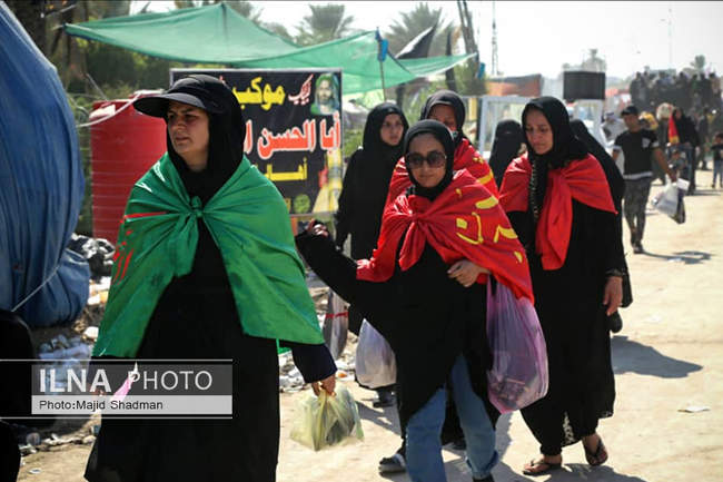 روزهای پایانی اربعین حسینی در کربلا