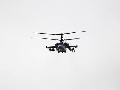 Russia says its Ka-52M helicopter destroyed Ukrainian troops