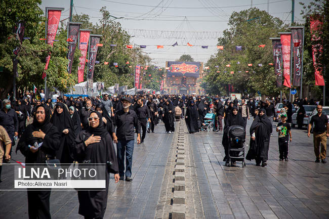 پیاده‌روی جاماندگان اربعین در قزوین