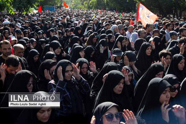 دومین روز مراسم وداع با رهبر شهید انقلاب در مصلای تهران/ 10