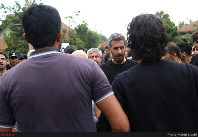  مراسم تشییع پیکر حبیب محبیان در رامسر/2