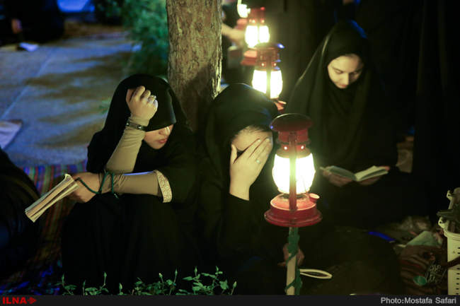 مراسم احیای شب بیست و سوم ماه مبارک رمضان در بهشت زهرا‎