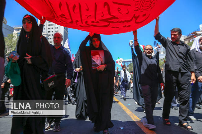تشییع پیکر مطهر رهبر شهید انقلاب در مشهد / 2