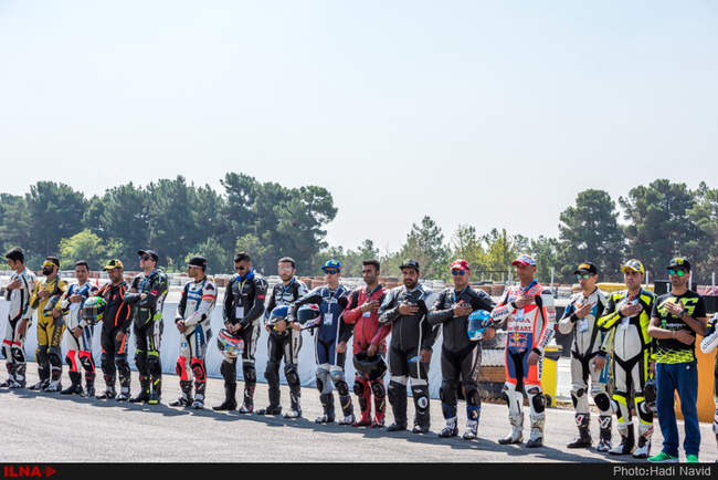 دور دوم مسابقات موتورسواری سرعت ایران