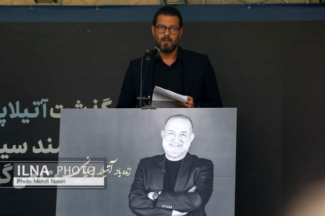 مراسم تشییع پیکر آتیلا پسیانی