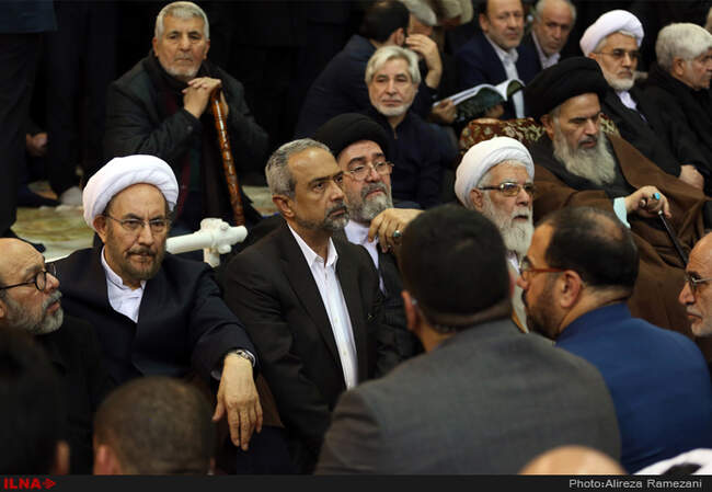 مراسم چهلمین روز درگذشت آیت‌الله اکبر هاشمی رفسنجانی