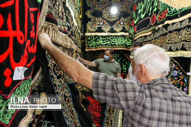 کرونا مغلوب بازار سیاهه فروشان محرم